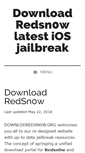 Mobile Screenshot of downloadredsn0w.org